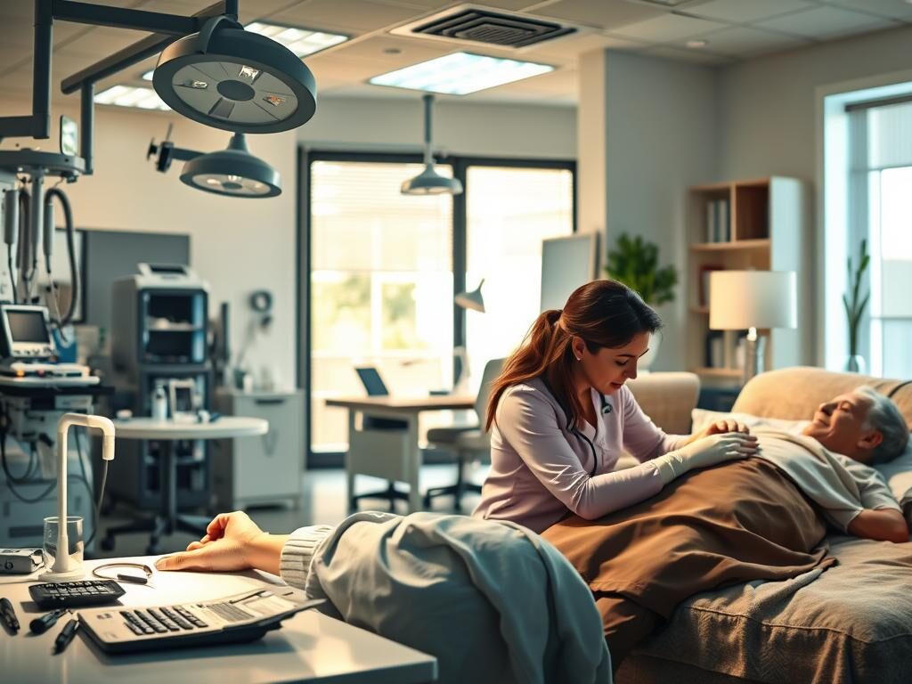 clinic vs home care
