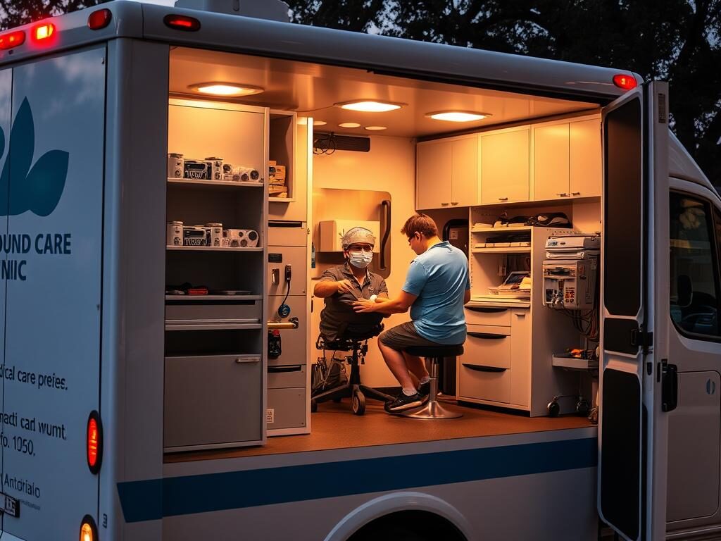 mobile wound treatment