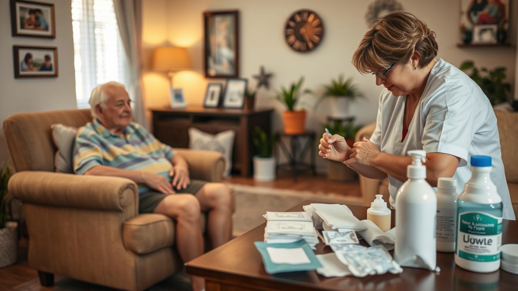 pressure sore care at home San Antonio