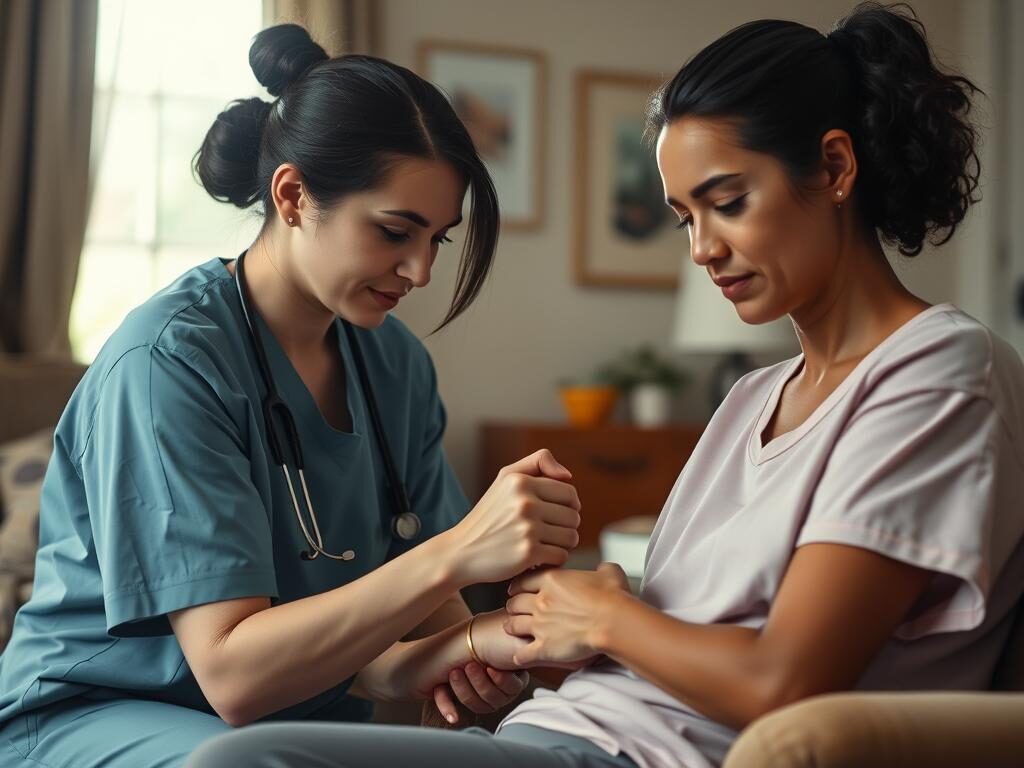 in-home wound care visit in-home wound care visit