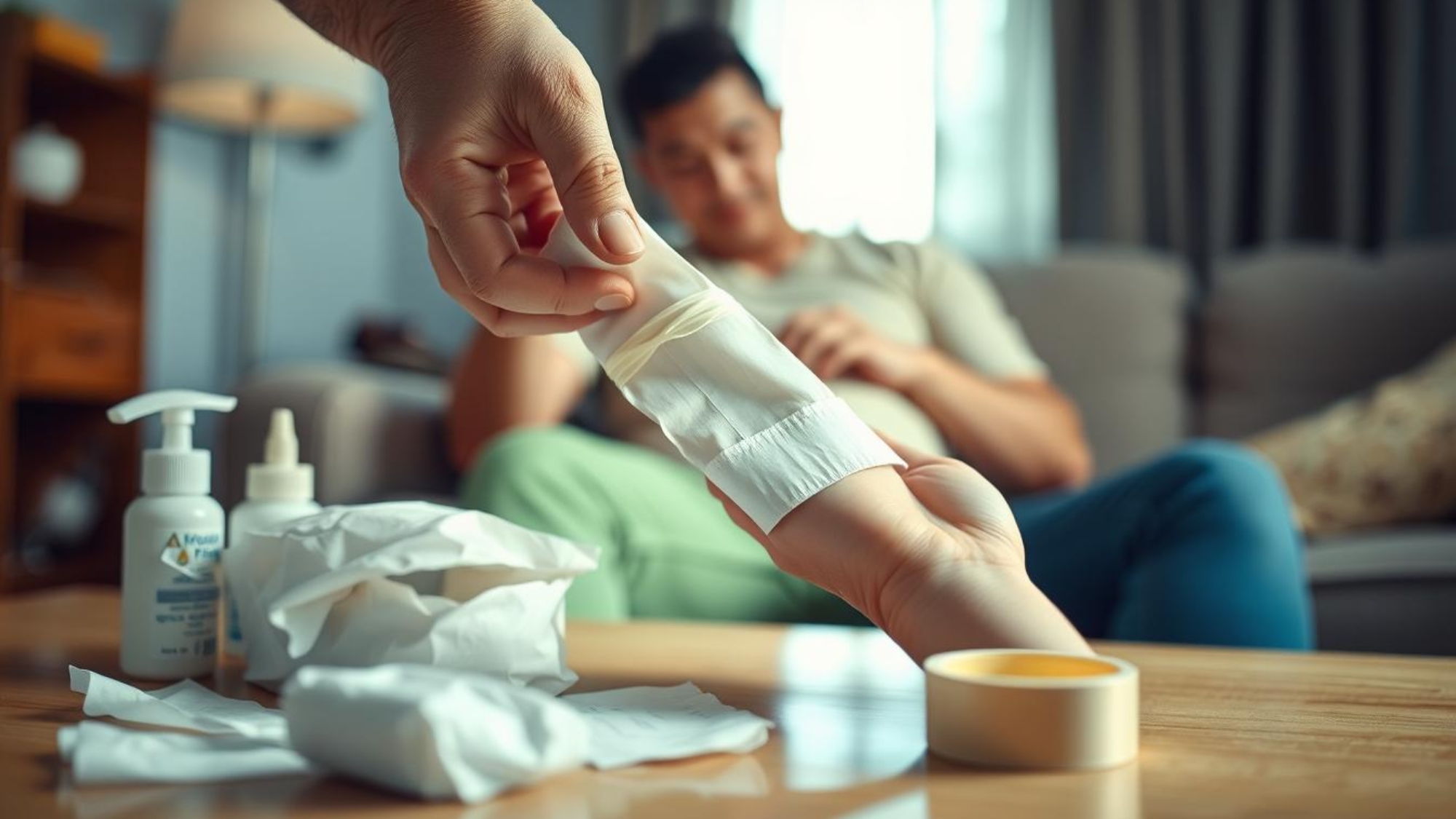 wound care for post-hospital patients