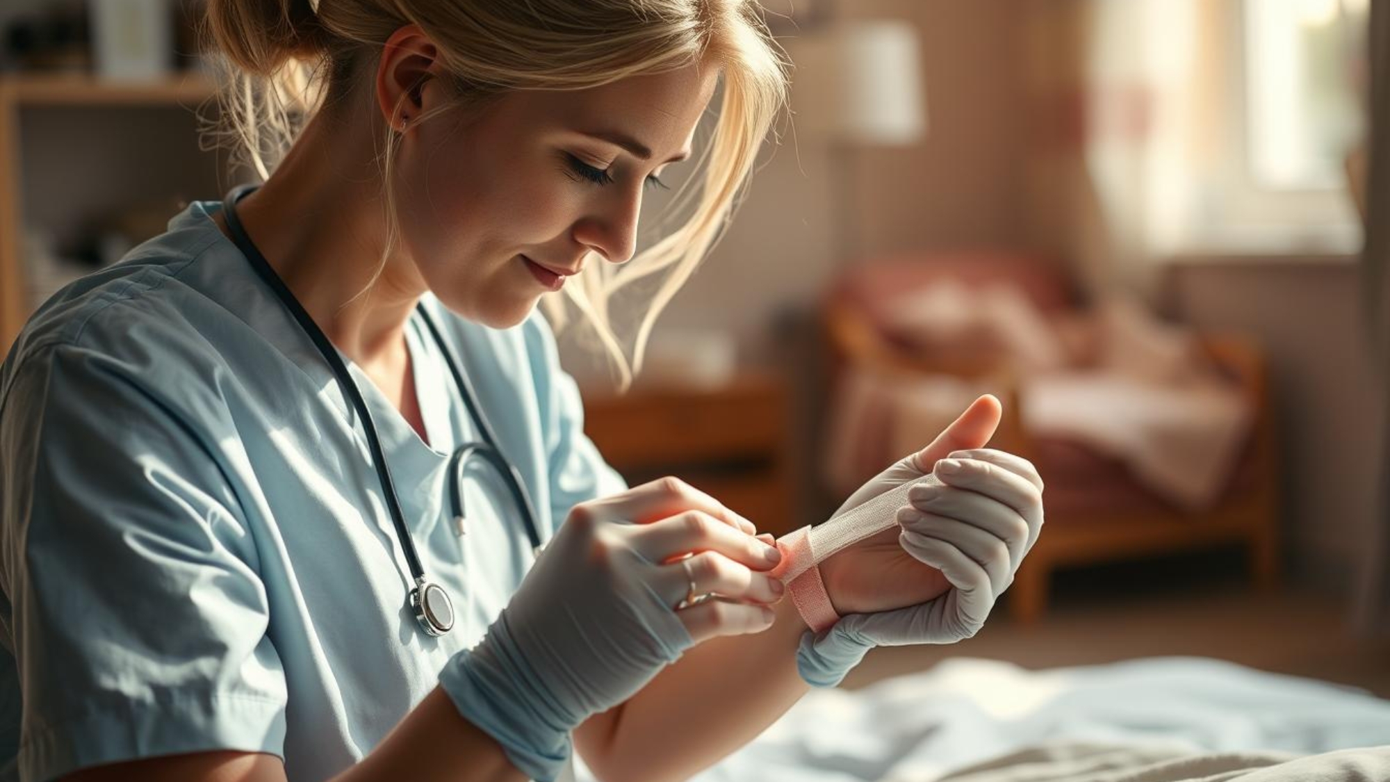 Home nursing for wounds