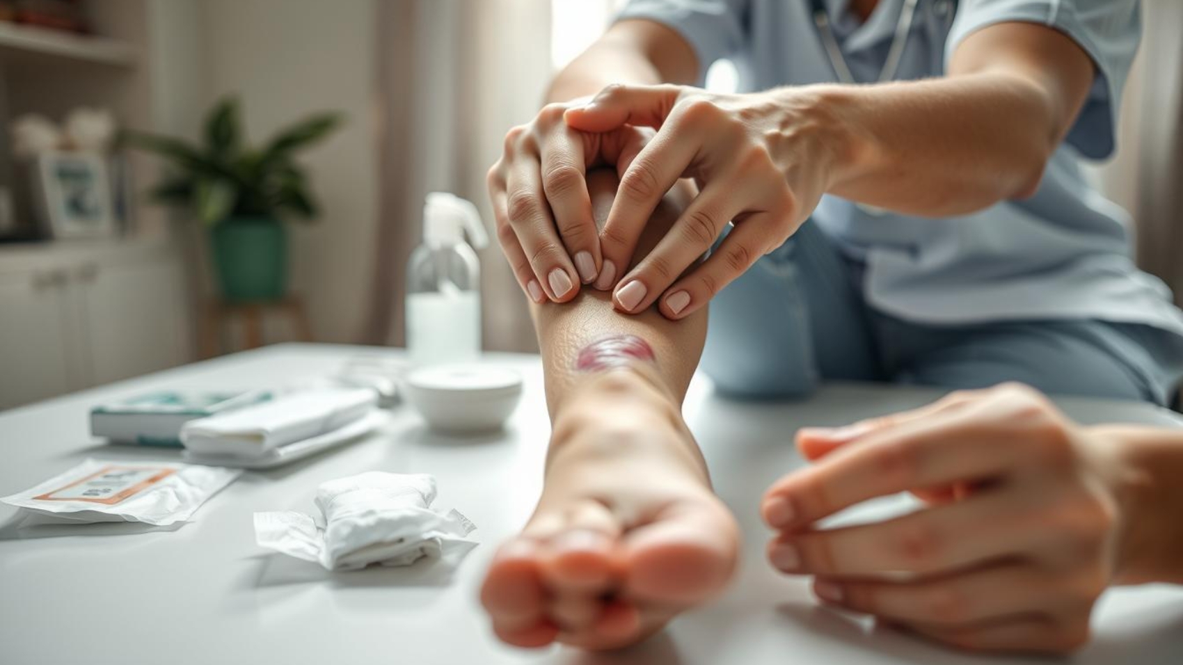 Home wound assessment
