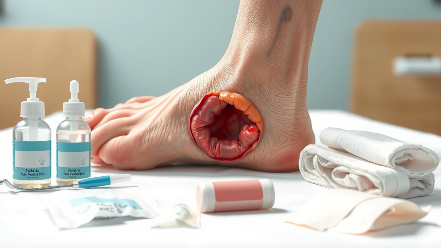 Non-healing foot ulcer