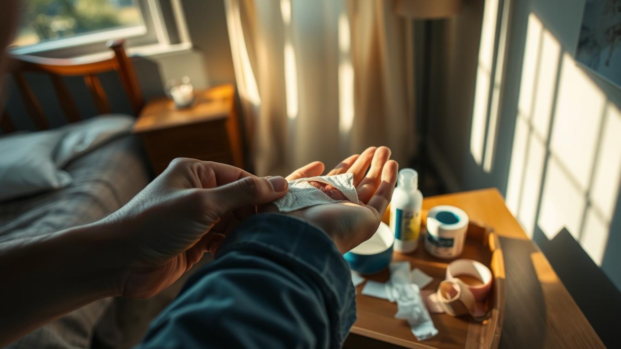 At-home wound inspection