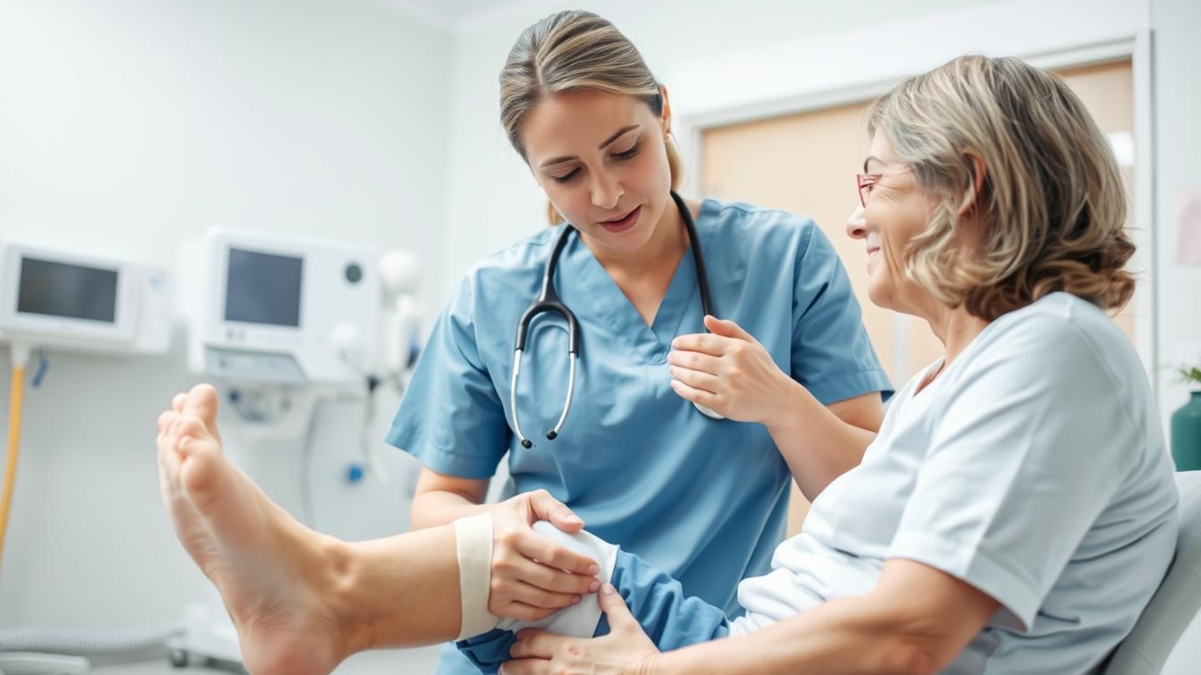 Leg ulcer care