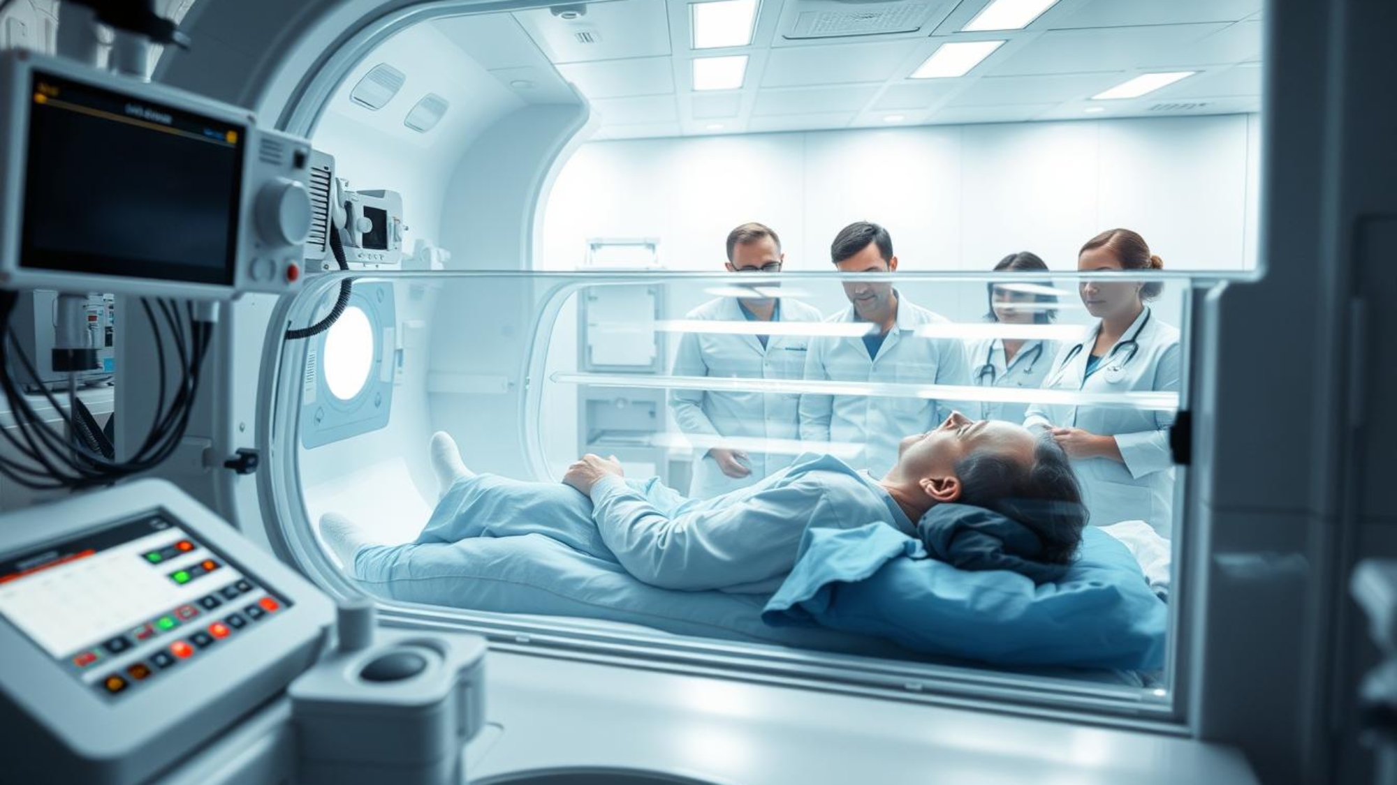 Oxygen therapy for wounds