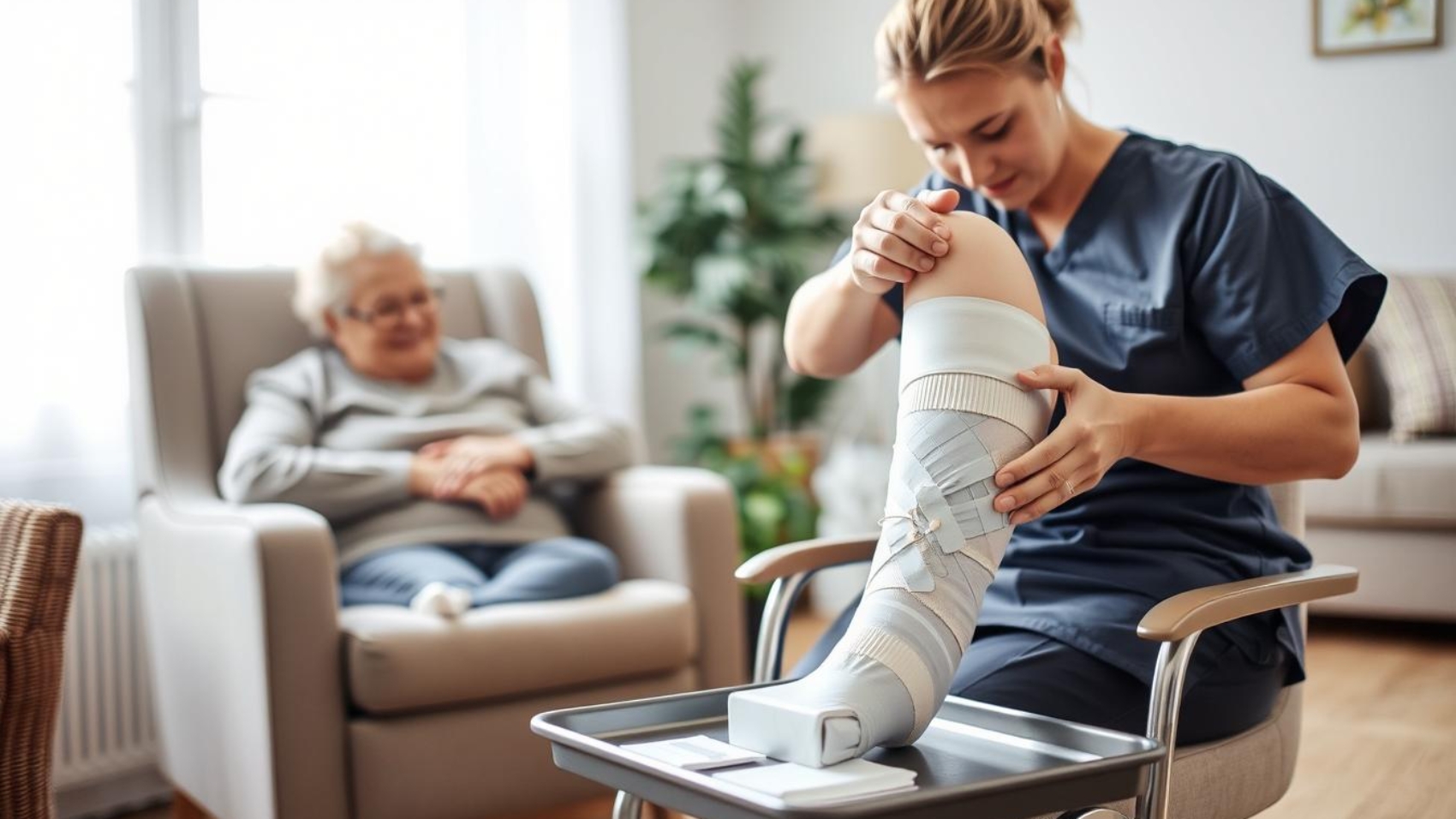 Wound care for mobility issues
